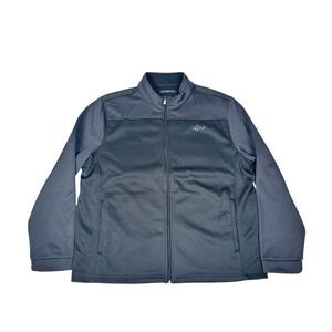 Greg Norman Collection Men's Full-Zip Fleece Lined Tech Jacket Size XL Black